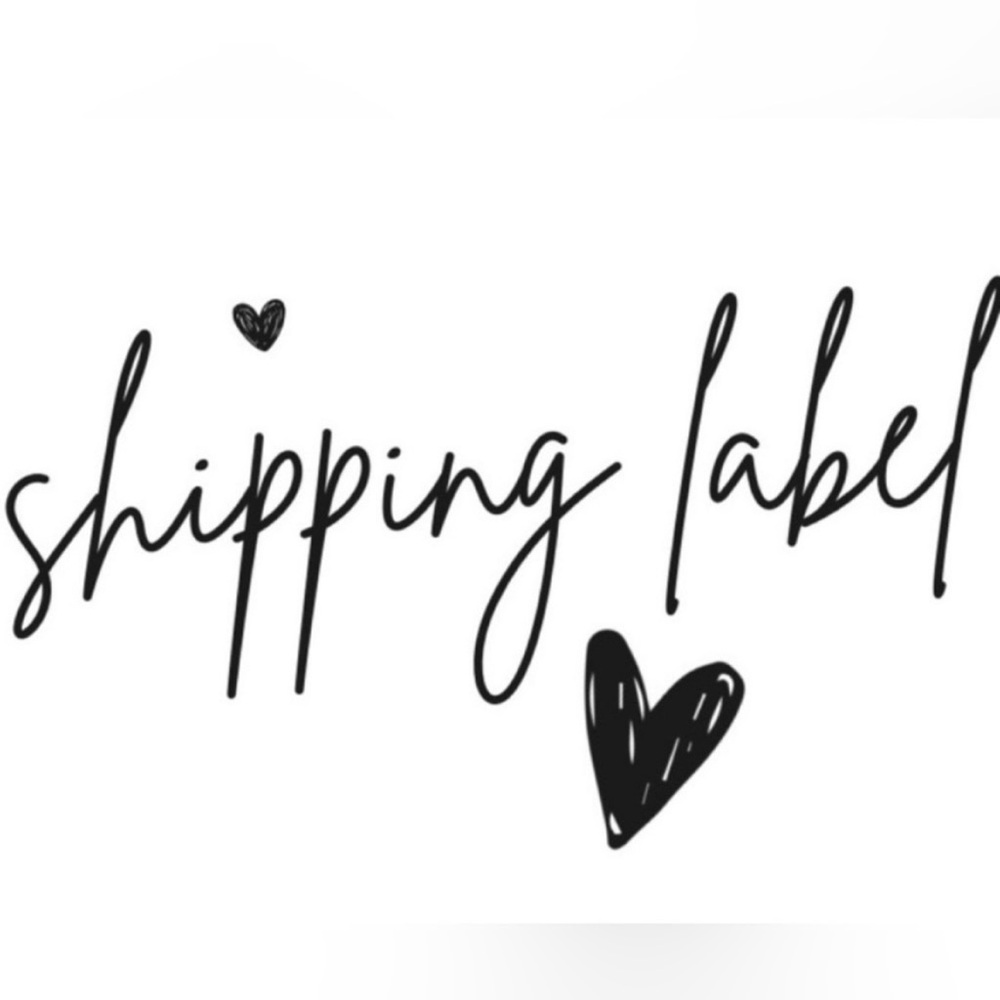 Extra shipping label 🫶🏼